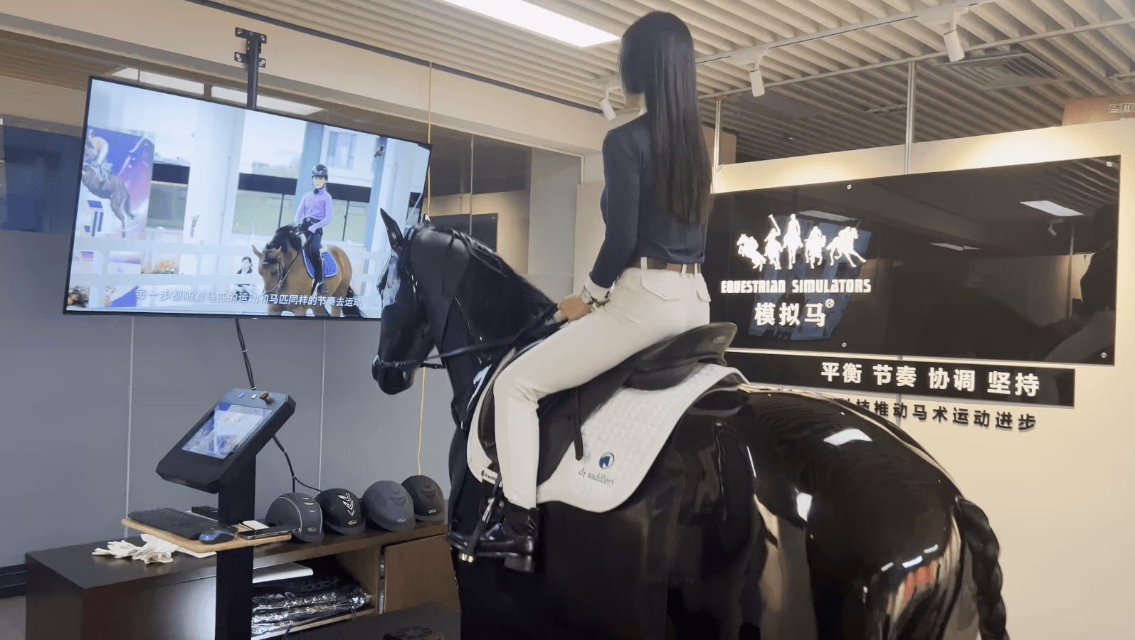 equestrian simulator training
