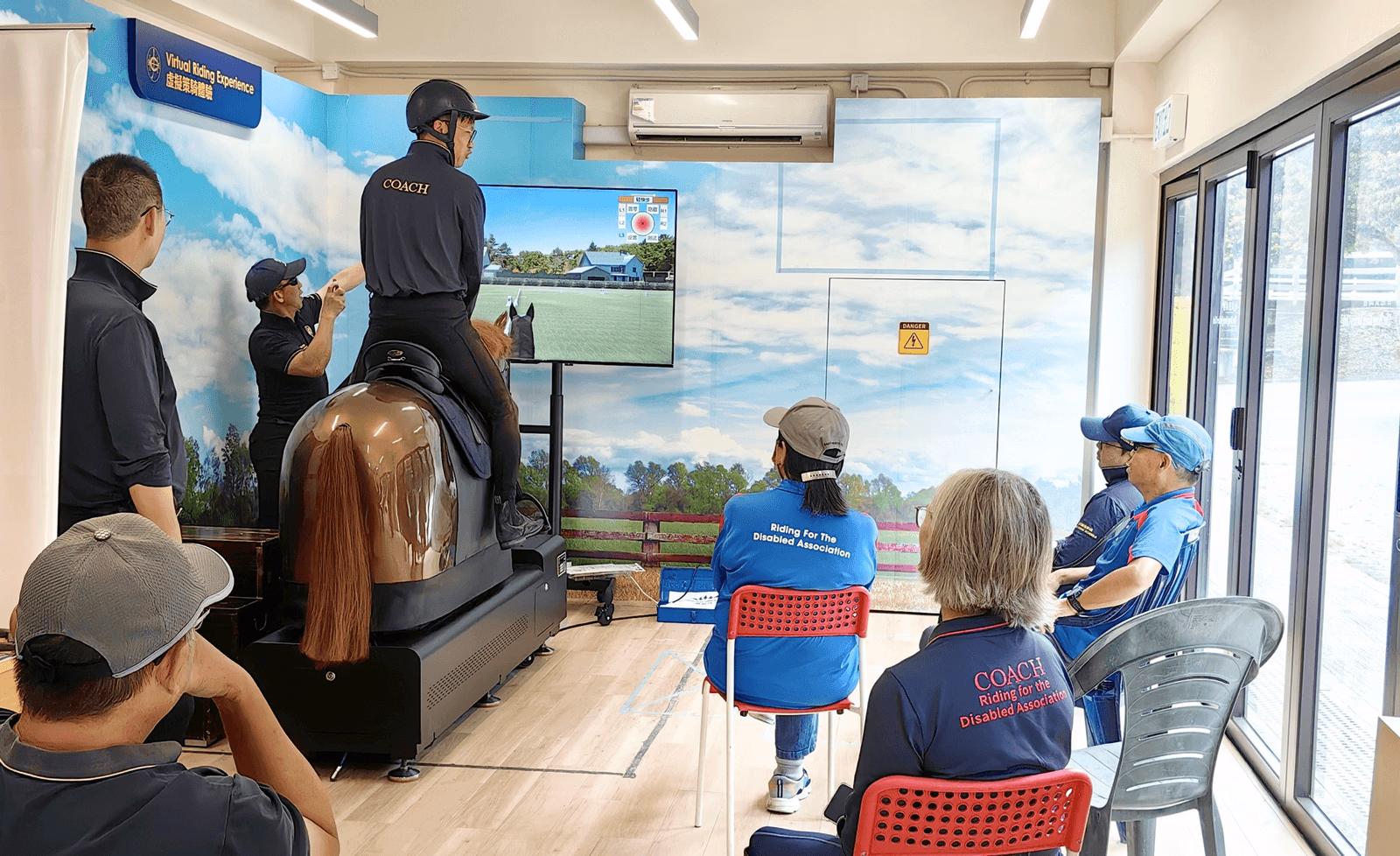 Hong Kong RDA rehabilitation equestrian training