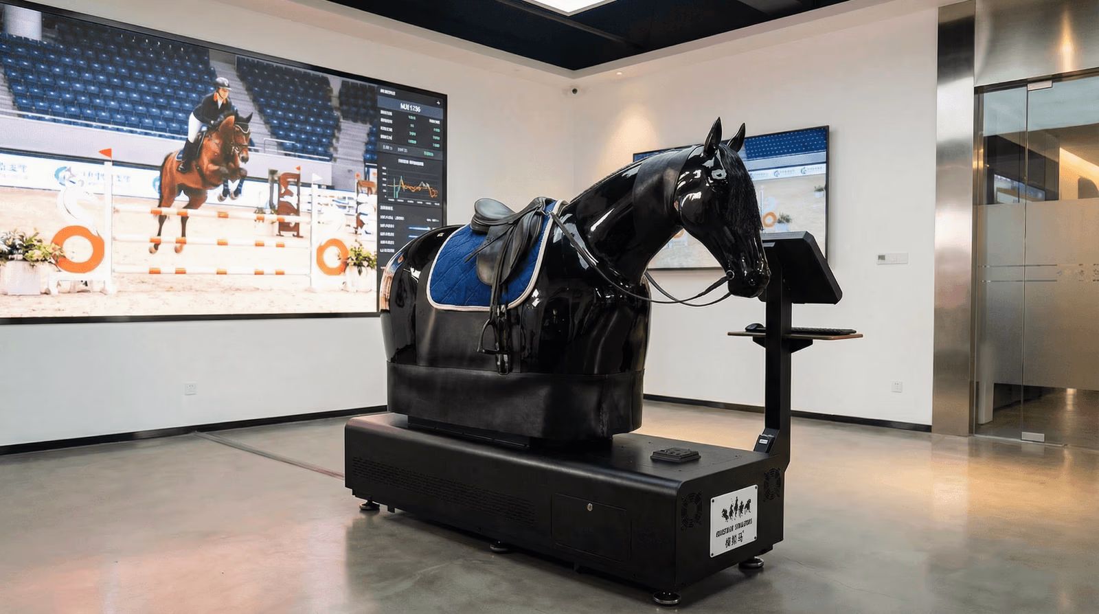 Equestrian Simulator in Training Facility
